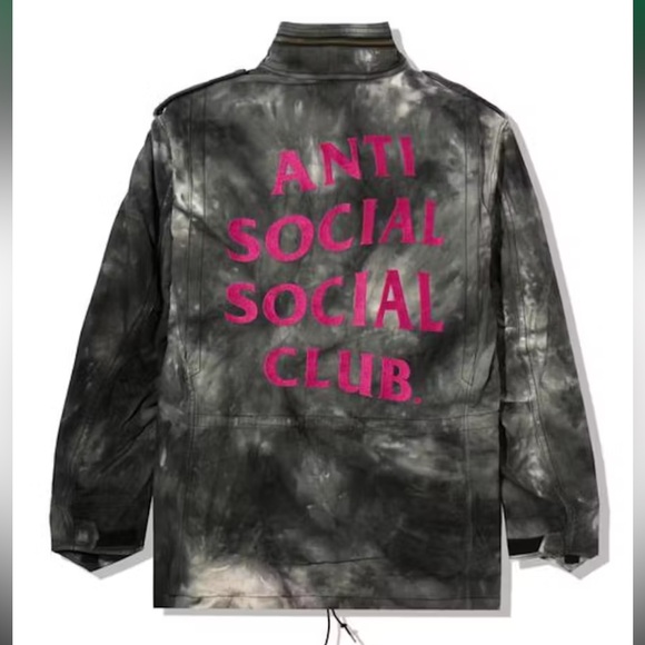NWT Anti Social Social Club Alpha Industries x ASSC M-65 Jacket - Picture 1 of 2